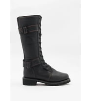 Harley Davidson Belhaven Waterproof Black Kadın Çizme (Siyah)