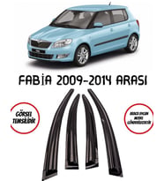 Balp Skoda Fabia Cam Rüzgarlığı 4lü 2009-2014 Arası