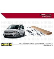 Vw Caddy Tavan Çıtası Port Bagaj Taşıyıcı Gri 2011