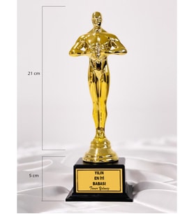 Yılın En Iyi Babası Mesajlı Babalara Özel Oscar Ödülü