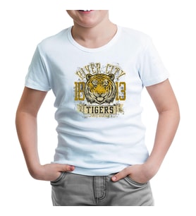 Kaplan - On Sekiz Beyaz Çocuk Tshirt