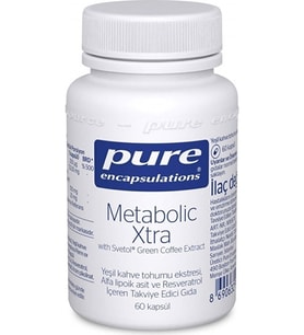  Pure Encapsulations Metabolic Xtra With Green Coffee 60 Kapsül