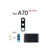 Samsung Galaxy A70 Arka Kamera Camı Lens Yapışkanlı