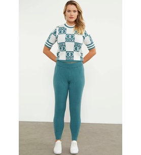 Jogger Triko Pantolon - Yeşil