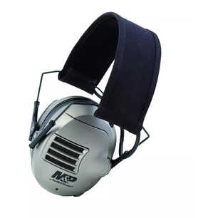 Smith & Wesson®  M&P Alpha Electronic Ear Muffs Atış Kulaklığı 110041 (Gri-Gümüş)