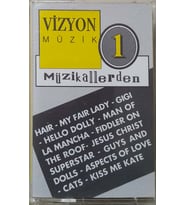 (Plak Değildir KASET tir) Vizyon Müzik 1 Müzikallerden Kaset