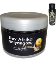 Giant Dev Afrikasalyangozu Yaşlanmakarşıtı 100ML + Caraboa Erotikmasaj Yağı 60 ml