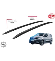 PARTNER KISA ŞASE YAPIŞIK PORT BAGAJ TAVAN ÇITASI SİYAH 2019 2020 2021 2022 2023 2024 2025 2026 2027