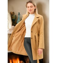 Z6778 DEWBERRY BAYAN KABAN-DÜZ CAMEL