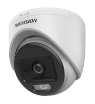 Hikvision TVI-AHD 2MP 2.8mm Sabit Lensli ColorVu IR Turret Dome Analog Kamera (DS-2CE70DF0T-LPFS) (4767)