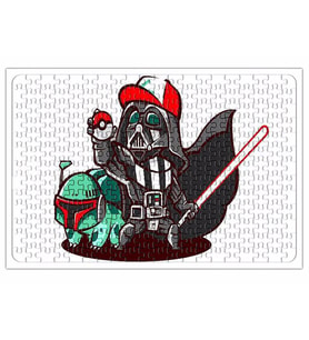 Darth Ash Vader Puzzle 240 Parça Yapboz