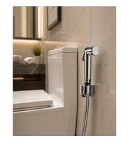 Mey İthalat® Su Tasarruflu Taharetmatik El Spreyi Stoplu Banyo Temizlik Seti