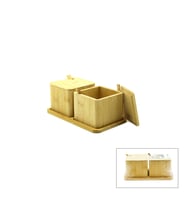2PCS BAHARATLIK - TUZLUK AHŞAP BAMBU (5343)