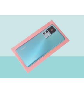 Tkgz - Xiaomi Mi 12T PRO Arka Pil Batarya Kapağı Kapak (FULL KAMERA LENSİ 108 MP) MAVİ