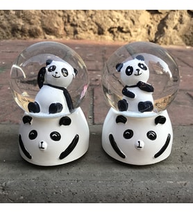 Büyük Boy Panda Kar Küresi
