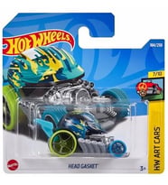 Hot Wheels Tekli Arabalar Head Gasket HCX65 (Beyaz)