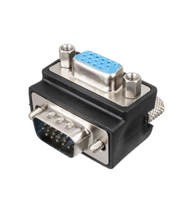 Powermaster Vga Dişi Erkek Çevirici 90 L Tip Erkek Dişi Vga Dönüştürücü Soket
