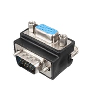 Powermaster Vga Dişi Erkek Çevirici 90 L Tip Erkek Dişi Vga Dönüştürücü Soket