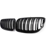 Bmw 3 Serısı E92 2010-2013 M3 Böbrek (Cıft Cızgı Panjur) Pıano Black (Makyajlı Kasa)