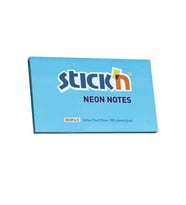 Gıpta Stick'n 76x127mm Yapışkanlı Not Kağıdı Neon Mavi 21213