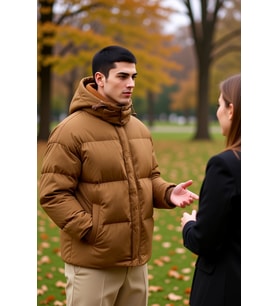 Erkek Kapüşonlu Oversize Fit Taslan Mont Uzun Kol Düz Desen Fonksiyonel Dayanıklı Kaliteli