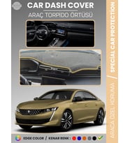 PEUGEOT 508 (2018-2024) Torpido Örtüsü Ön Göğüs Koruma Torpido Koruma Birebir Uyum Kaymaz Özel Kesim