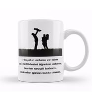 Babalar Günü Babaya Hediye 00117 Kupa Bardak Porselen