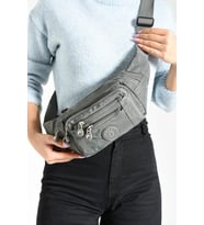 Unisex Bel Çantası Free Bag Klinkır Kumaş Hafif Yağmur Geçirmez Kumaş Çok Cepli