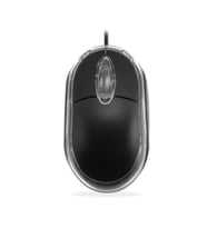 Everest KM-6809 Kablolu Mini Mouse, USB, Işıklı, Siyah
