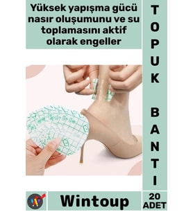 #Bant Topuk Koruyucu Nasır Engelleyici Şeffaf Elastik Şık 20 Adet Ayakkabı Vurma Önleyici Bant Seti