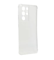 Samsung Galaxy S21 Ultra Uyumlu Kılıf Zore Kamera Korumalı Nitro Anti Shock Silikon (Renksiz)