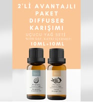 Derin Enerji Ve Odaklanma 2'li Avantajlı Paketi Portakal Ve Bergamot Saf Uçucu Yağı, Masaj, Spa 20 Ml