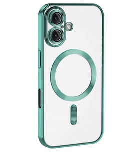 Newface Apple iPhone 16 Kılıf Kross Magneticsafe Kapak - Turkuaz