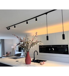 MYLIGHTS RAY SPOT LED AVİZE MUTFAK (TÜM ODALAR ) OFİS YADA MEKAN İÇİN ) (Siyah)