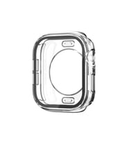 Apple Watch 10 46mm Uyumlu 360 Derece Korumalı Kasa ve Ekran Koruyucu Zore Watch Gard 12 (Beyaz)