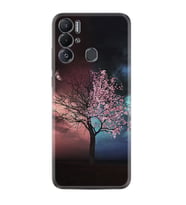 Tecno Pova Neo Kılıf Resimli Desenli Silikon Platinium Series Heaven Tree 1859