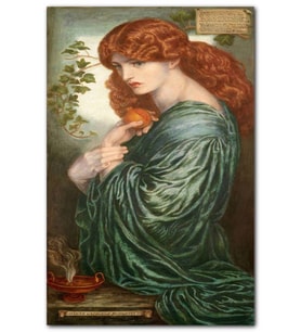Cakatablo Dante Gabriel Rossetti Proserpine Yağlıboya MDF Tablo