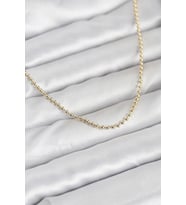 CM 14K Gold Renk Top Zincirli Model 60 cm Kadın Kolye 5886 - 1OL1458-8928