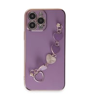 Apple İphone 14 Pro Max Kılıf Esila Silikon - Mor