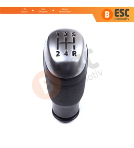 Renault Clio MK4 BH KH 2012-2020 328657531R için Krom Çerçeve 5 İleri Vites Topuzu