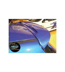 PEUGEOT 207 BAGAJ SPOYLER FİBERGLASS BOYASIZ