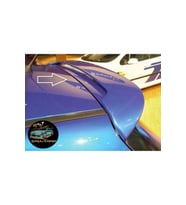 PEUGEOT 207 BAGAJ SPOYLER FİBERGLASS BOYASIZ