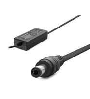 Lastik Adaptör 12V 3A 5.5*2.5 Siyah HD756 (Standart)