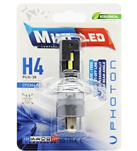PHOTON MİNİ H4 LED TEKLİ BLİSTER