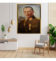 ÇERÇEVELİ ATATÜRK TABLO S114