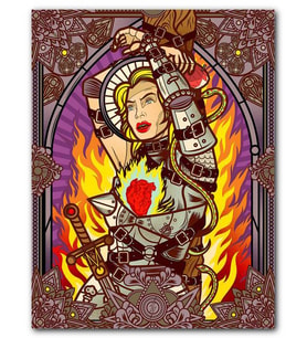 Cakatablo MDF (Ahşap) Tablo Madonna, Billboard Görseli