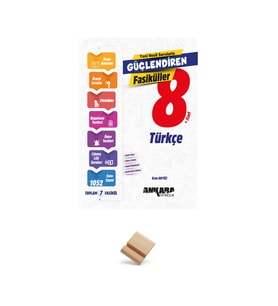 Ankara LGS 2027 8. Sınıf Türkçe Fasiküller + Telefon Standı