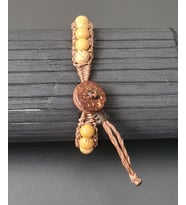 Bambu Jasper Doğaltaş İpli Bileklik Doğal Taş (BaJas)