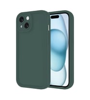 iPhone 14 Kılıf Viera Silikon - Koyu Yeşil