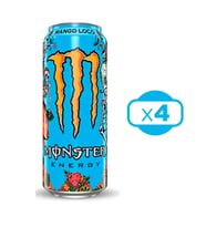 Monster Energy Enerji İçeceği Mango Loco 500 ml 4 lü